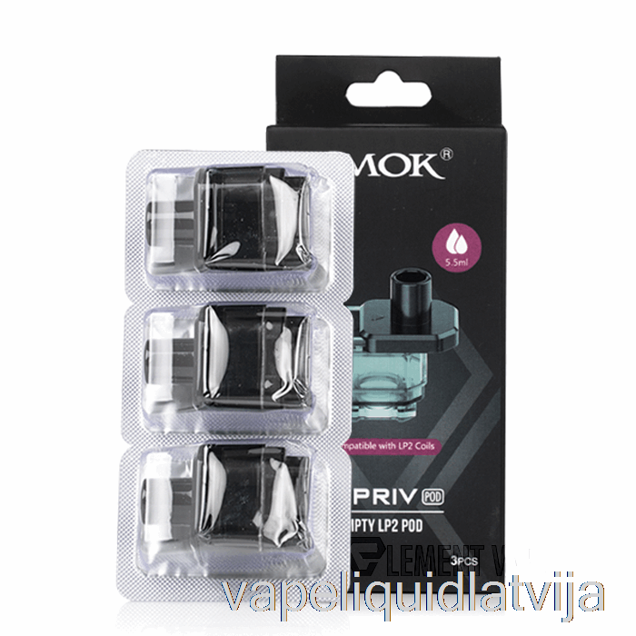 Smok G-priv Nomaiņas Pods [lp2] 5,5 Ml G-priv Pods Vape šķidrums